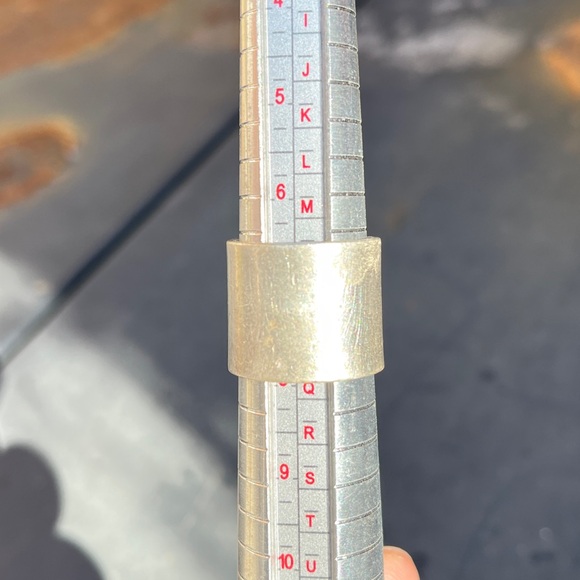 2/$40 🌟 VTG Heavy Sterling Silver Zigzag Ring - Picture 11 of 11